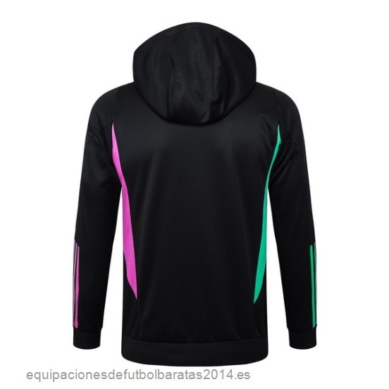 Nuevo Chaqueta Con Capucha Bayern Munich 23/24 Negro Purpura Baratas